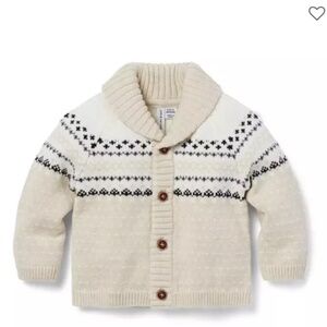 The Favorite Fair Isle Baby Cardigan